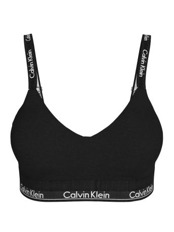 Calvin Klein Ondergoed LGHT LINED BRALETTE 000QF7059E 6WA BLACK W DTM WB