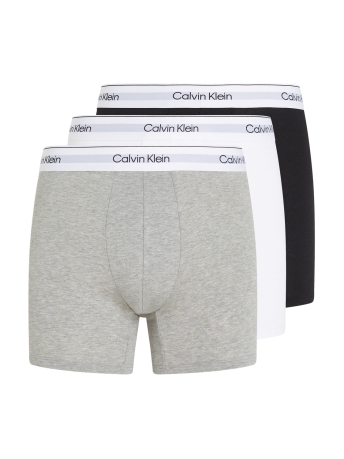 Calvin Klein Ondergoed BOXER BRIEF 000NB3964A MP1 GREY HEATHER WHITE BLACK