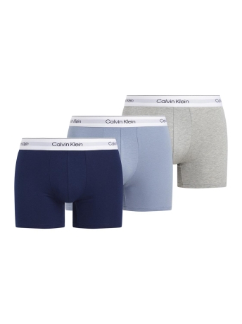 Calvin Klein Ondergoed BOXER BRIEF 3PK 000NB3964A PSS NEW NAVY TROPOSHERE GREY HEATHER