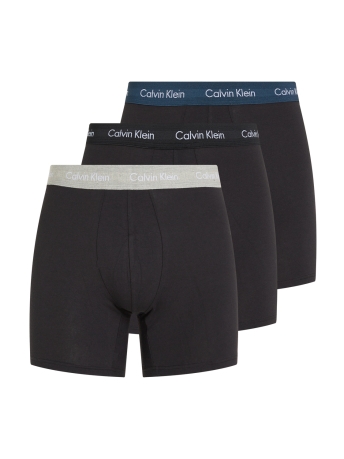 Calvin Klein Ondergoed BOXER BRIEF 3PK 000NB1770A B BLACK GR HEATH NAVY STONE WBS