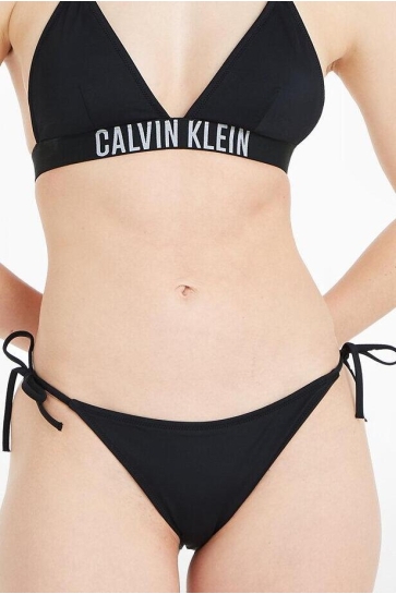 Calvin Klein Accessoire STRING SIDE TIE CHEEKY BIKINI KW0KW01858 PVH BLACK