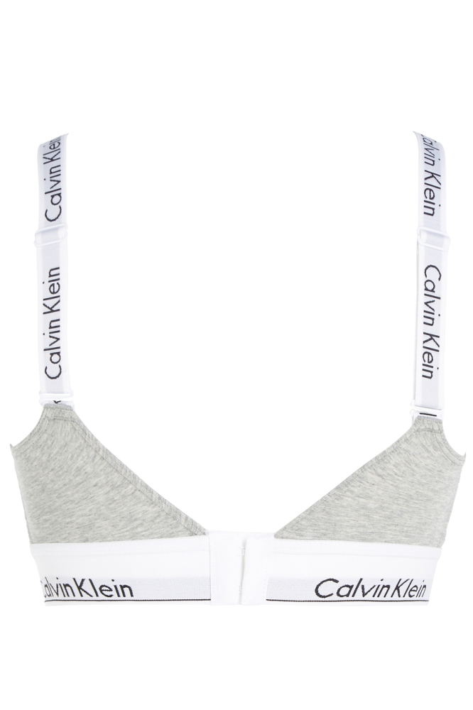 LGHT LINED BRALETTE 000QF7060E GREY HEATHER