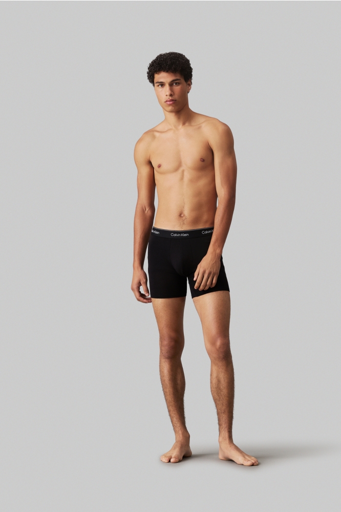 BOXER BRIEF 3PK 000NB3964A TM6 BLACK W/BLACK WB