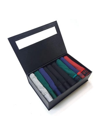 Bamboo basics Ondergoed BAMBOO BASICS 9 GIFTPACK RICO 9GP BLACK/NAVY/ARMY/TEAL/NAVY/BORDEAUX