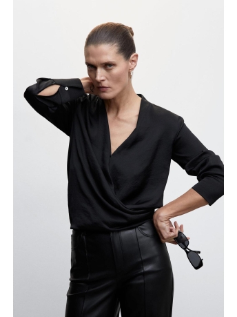 Mis Geschikt Potentieel Overslag blouses online shop - Dames overslag blouses | Sans-online.nl