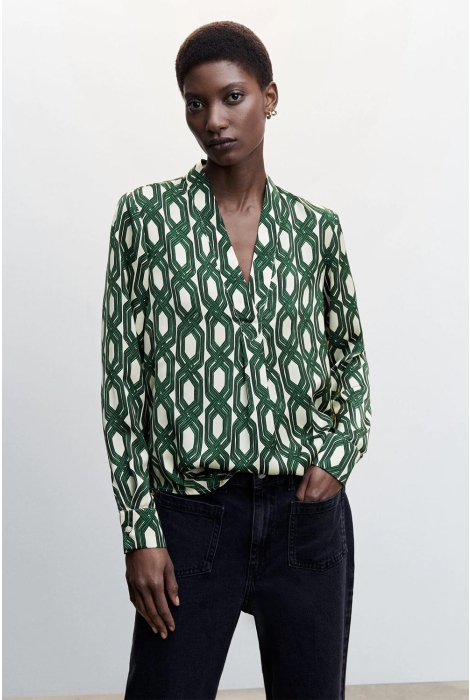 blouse met geometrische 47084038 mango blouse 43