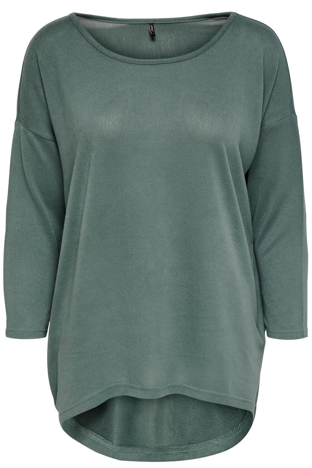 onlelcos 4/5 solid top jrs t-shirt noos 15124402 green balsam only