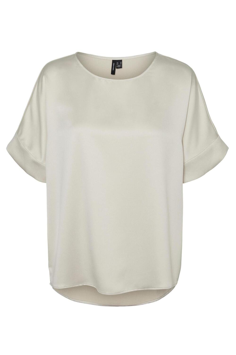 vmmerle 2/4 o-neck top wvn ga noos 10294216 vero moda t-shirt