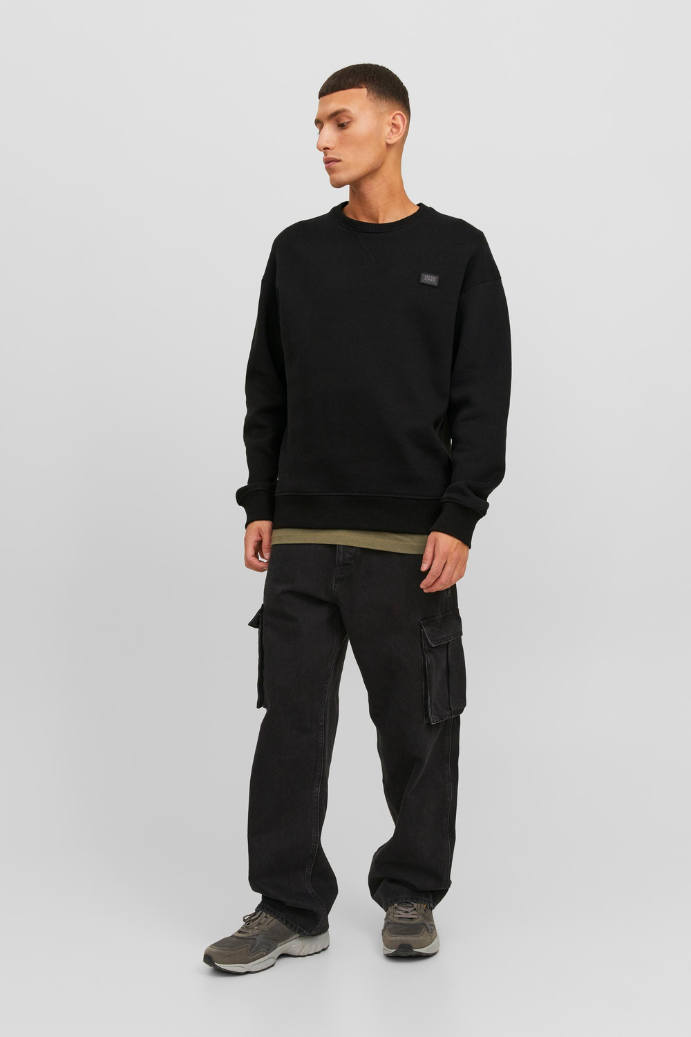 jcoclassic twill sweat crew neck no 12240188 jack & jones sweater