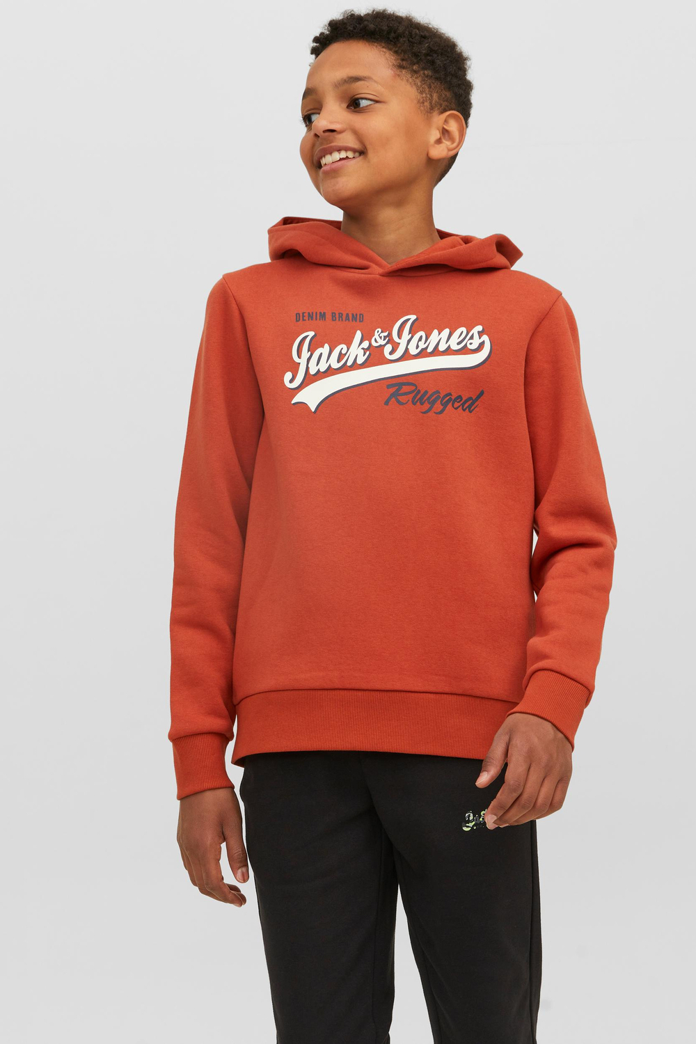 jjelogo sweat hood 2 col 22/23 noos 12212287 jack & jones junior