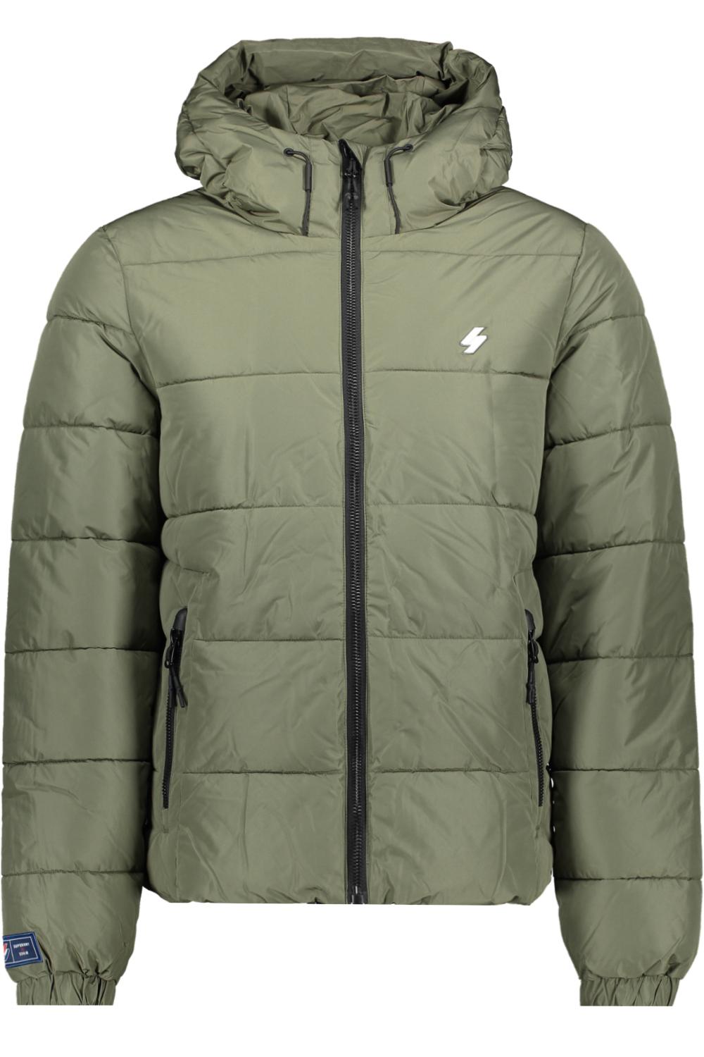 superdry puffer dusty olive