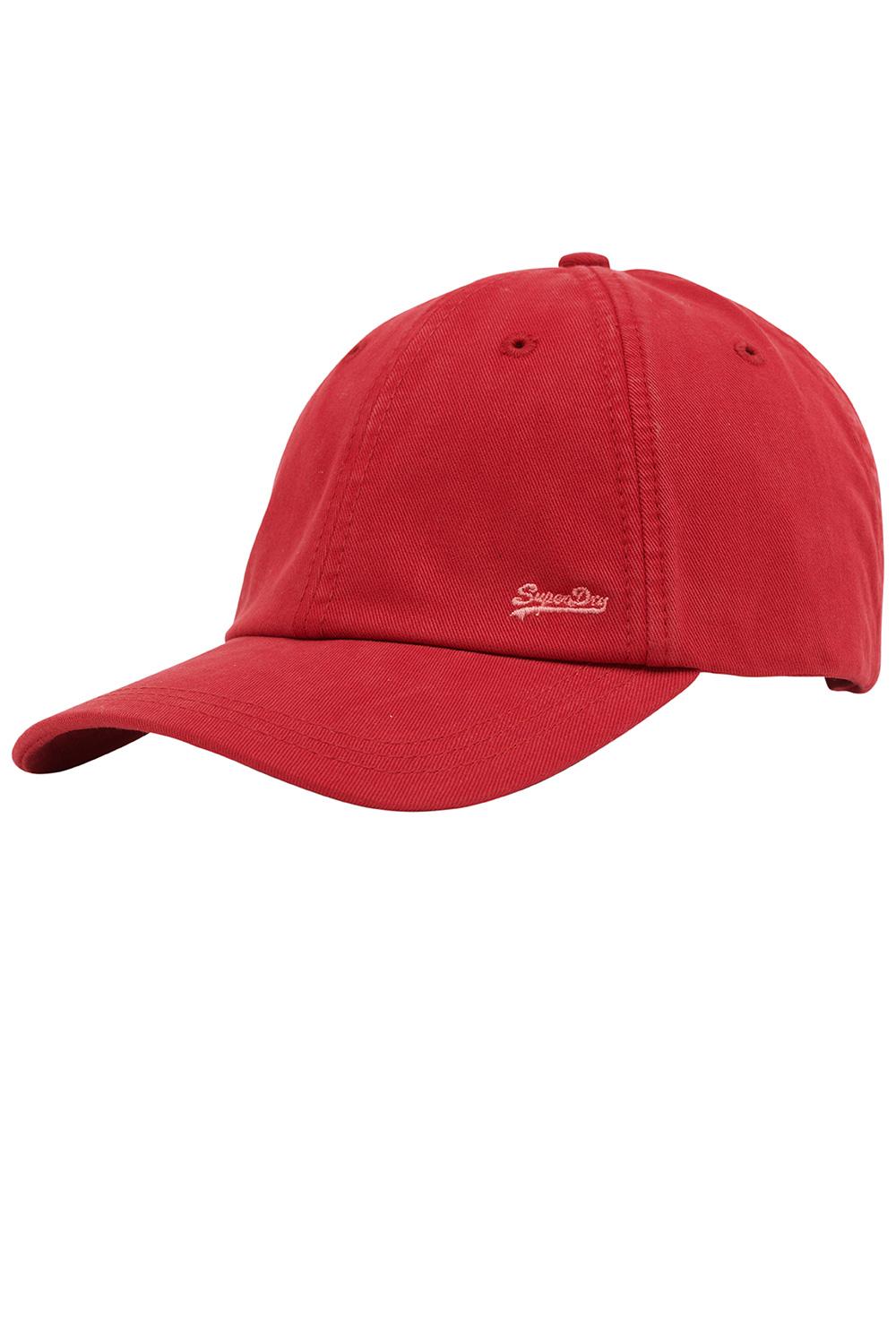 superdry red cap